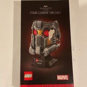 LEGO Marvel Star-Lord Helmet with Red and Gray